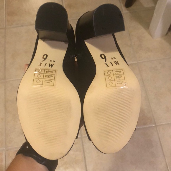 Black Lace-up Booties - Picture 3 of 5